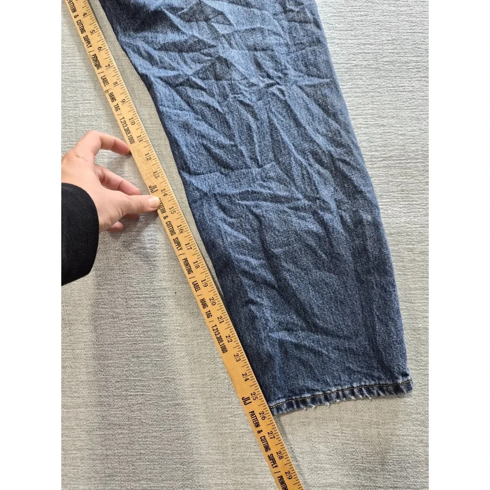 Levi's Jeans Mens 36x26 Blue Denim Preppy 5-Pockets Straight Leg Everyday Wear